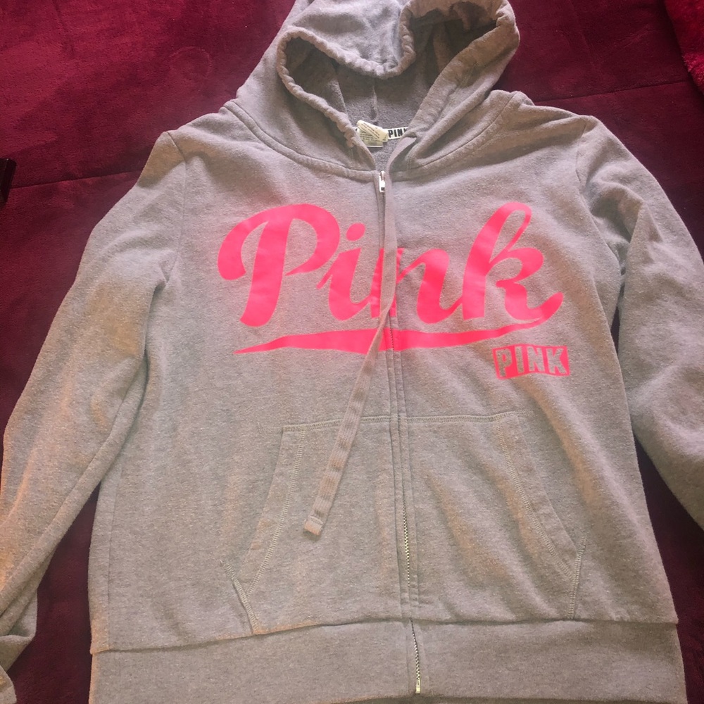 PINK zip up jacket